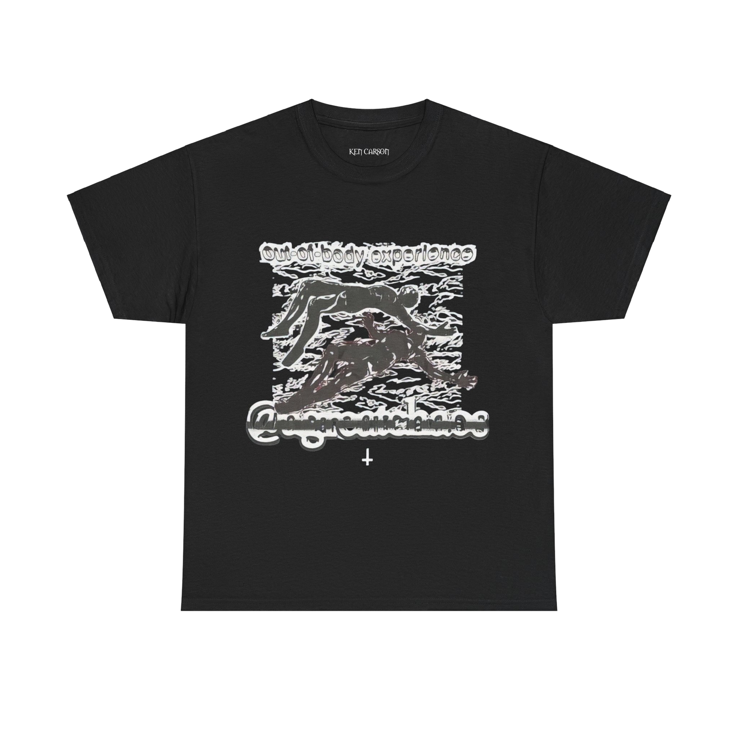 KEN CARSON MERCH - KEN CARSON OUT OF BODY EXPERIENCE BLACK COTTON TEE