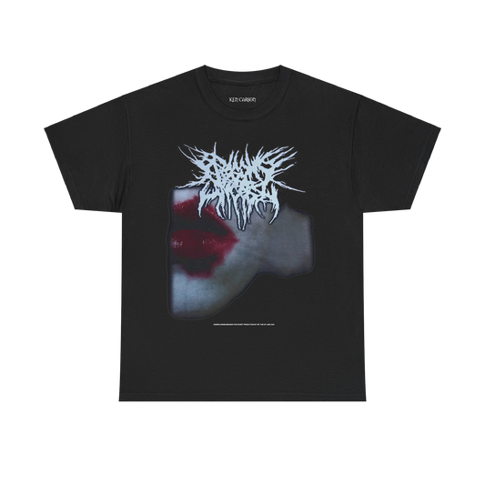 KEN CARSON MERCH - KEN CARSON BLOOD KISS BLACK COTTON TEE