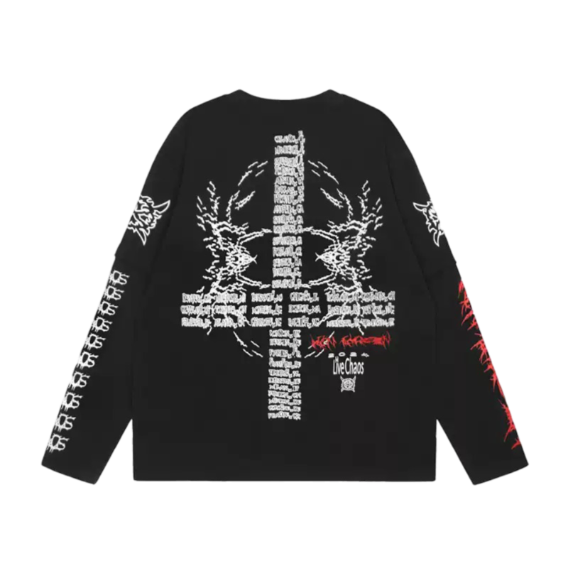 KEN CARSON MERCH - SIGNATURE TOUR BLACK LONGSLEEVE