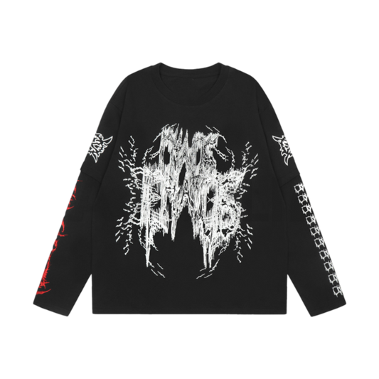 KEN CARSON MERCH - SIGNATURE TOUR BLACK LONGSLEEVE